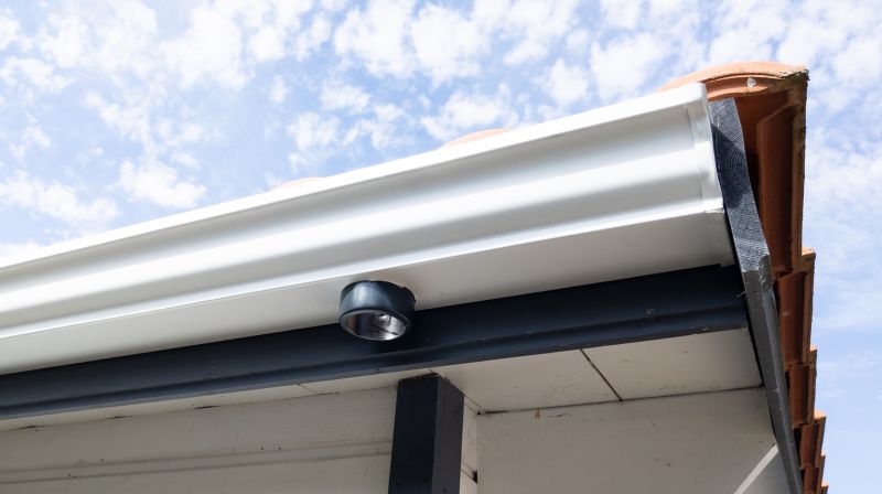 Industrial Gutter Installation detail