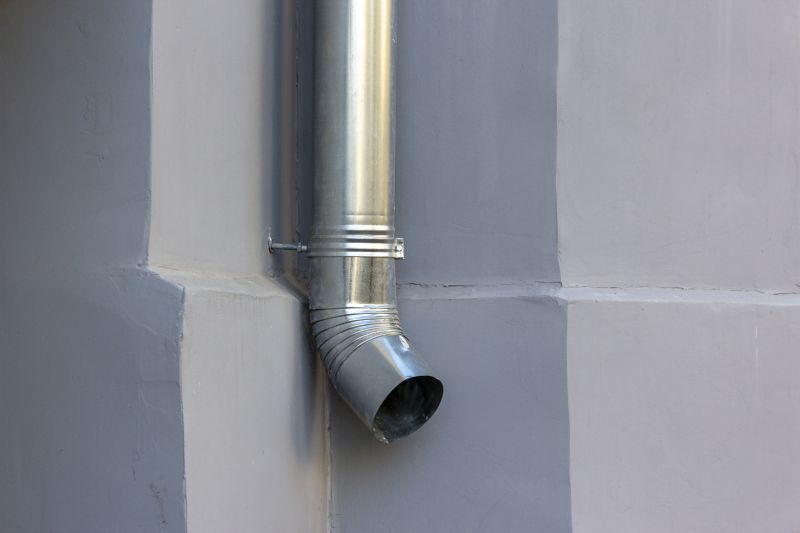Galvanized Gutter Installation