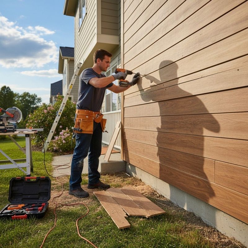 Wood Siding Installation